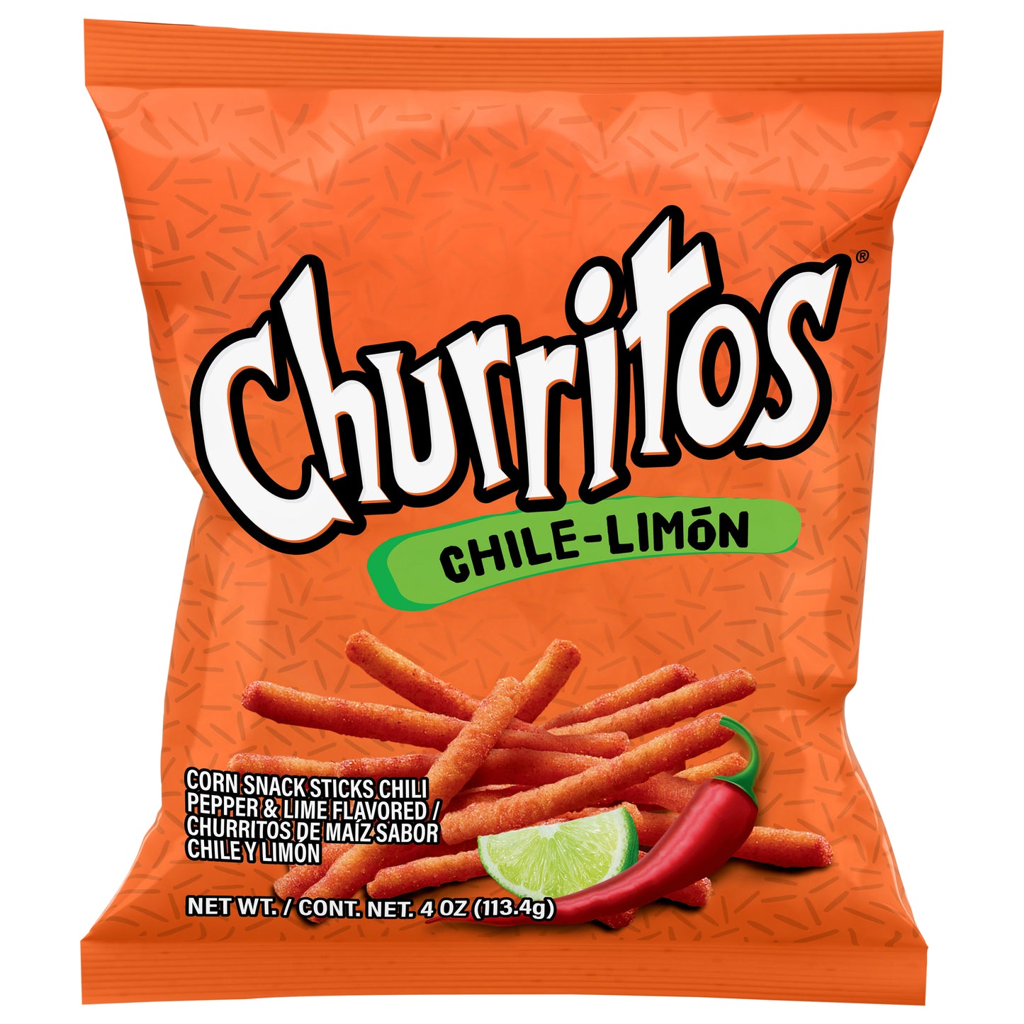 Churritos Chile-Limon Corn Snack Sticks 4 oz