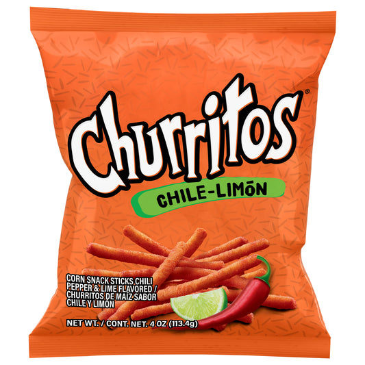 Churritos Chile-Limon Corn Snack Sticks 4 oz