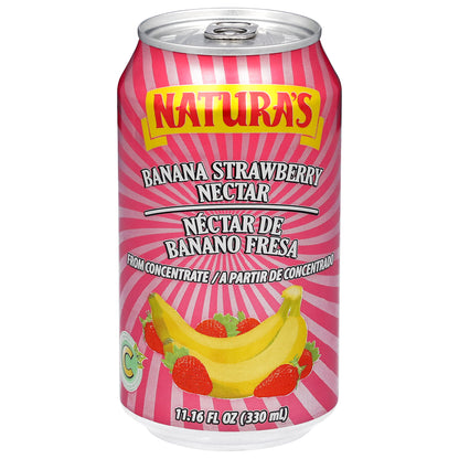 Natura's Banana Strawberry Nectar from Concentrate 11.16 fl oz