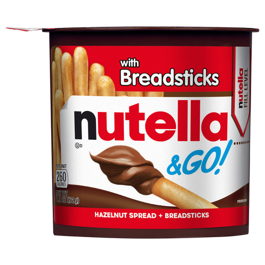 Nutella Hazelnut Spread + Breadsticks 1.8 oz