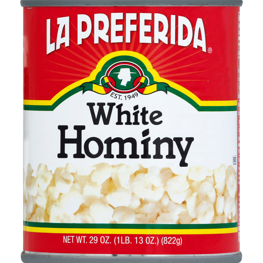 La Preferida White Hominy 29 oz
