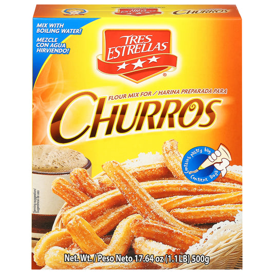 Tres Estrellas Churros Flour Mix 17.64 oz