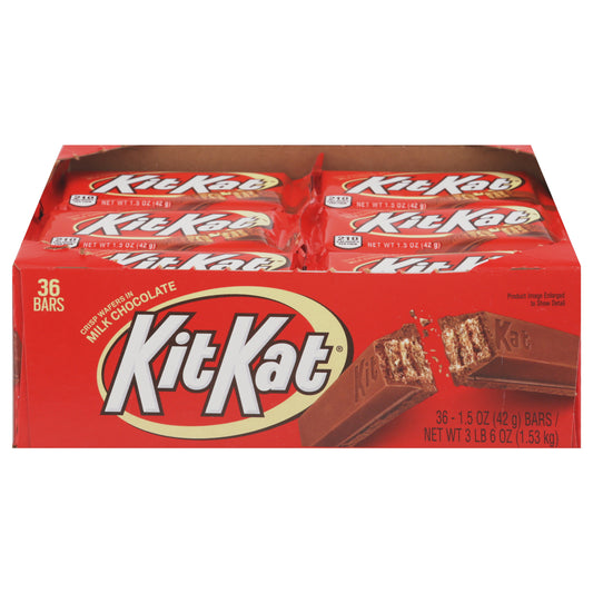 Kit Kat Crisp Milk Chocolate Wafers 36 - 1.5 oz Bars