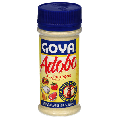 Goya All Purpose Adobo Seasoning Without Pepper 8 oz