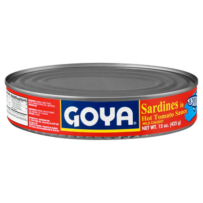 Goya Sardines in Hot Tomato Sauce 15 oz