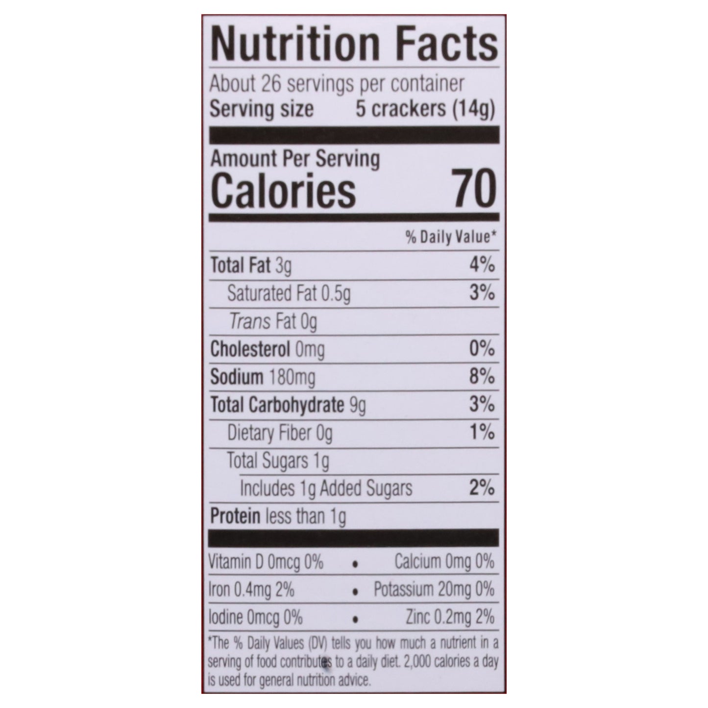 Gamesa Crackets Butter Flavored Crackers 5 - 2.53 oz Packs