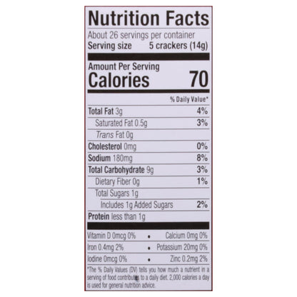 Gamesa Crackets Butter Flavored Crackers 5 - 2.53 oz Packs