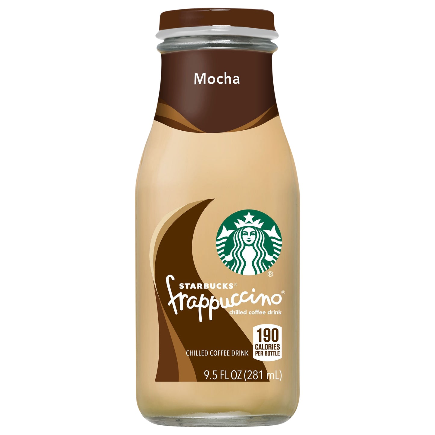Starbucks Frappuccino, bebida de café frío color moca (9.5 onzas líquidas)