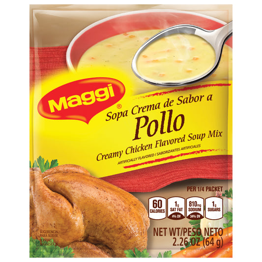Maggi Creamy Chicken Flavored Soup Mix 2.26 oz.