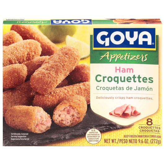 Aperitivos Goya Croquetas de Jamón 8 Unidades