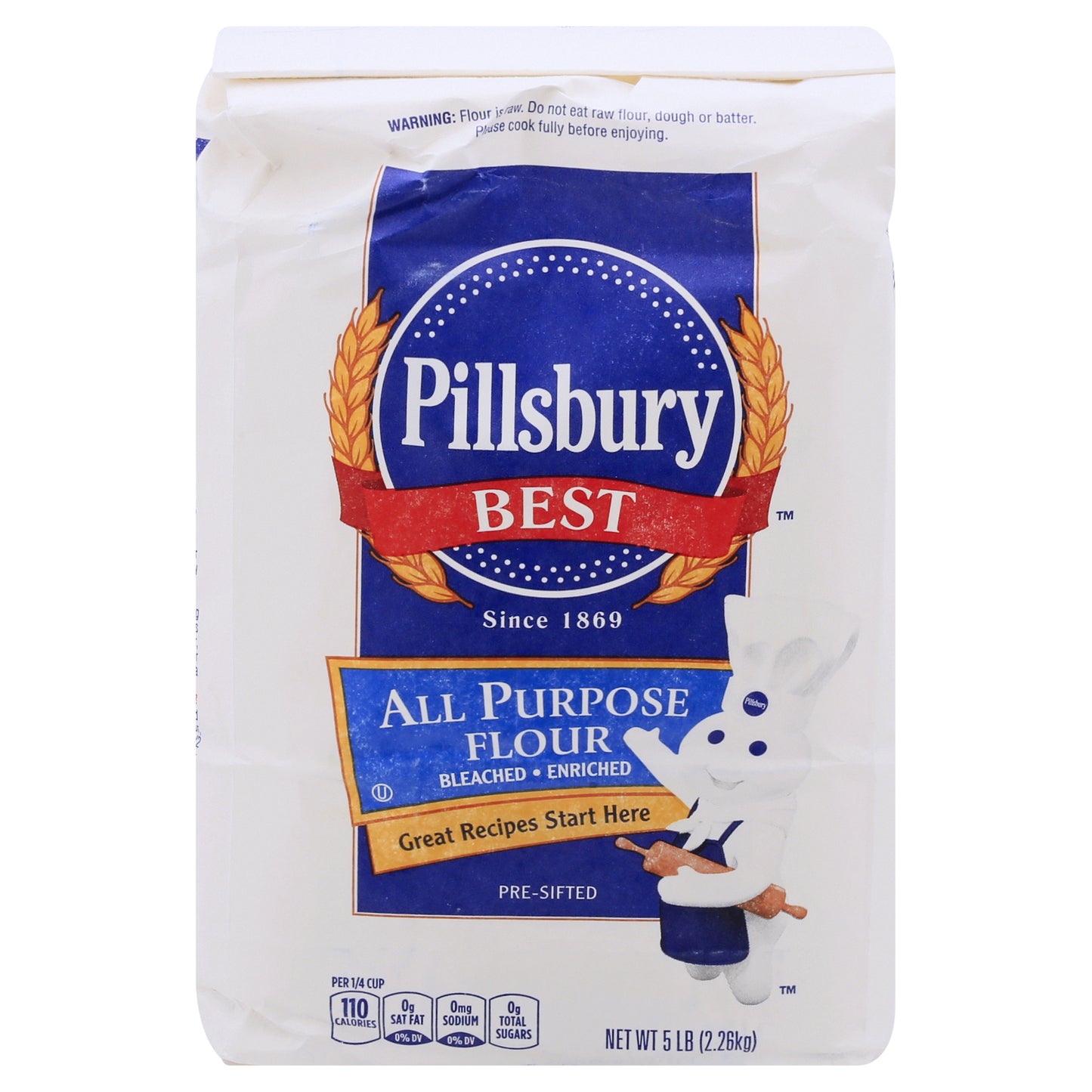 Pillsbury Best Best Bleached Enriched All Purpose Flour 5 lb