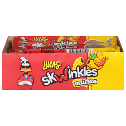 Skwinkles Hot Pineapple Candy Strips 12 - 0.92 oz Packs