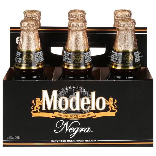 Modelo Negra Beer 6 - 12 fl oz Bottles
