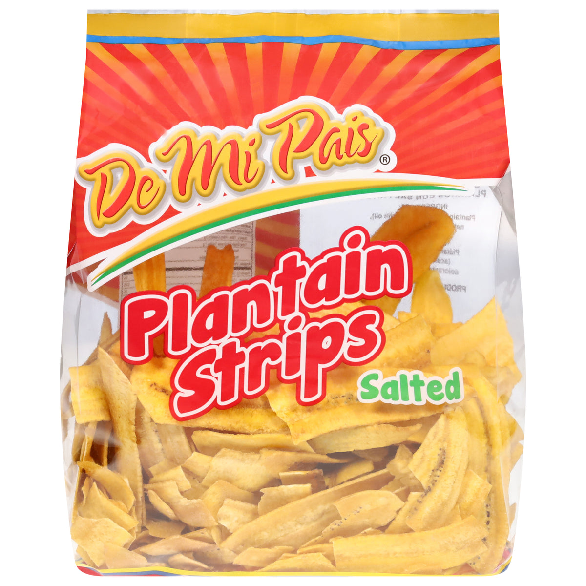 De Mi Pais Salted Plantain Strips 12.3 oz