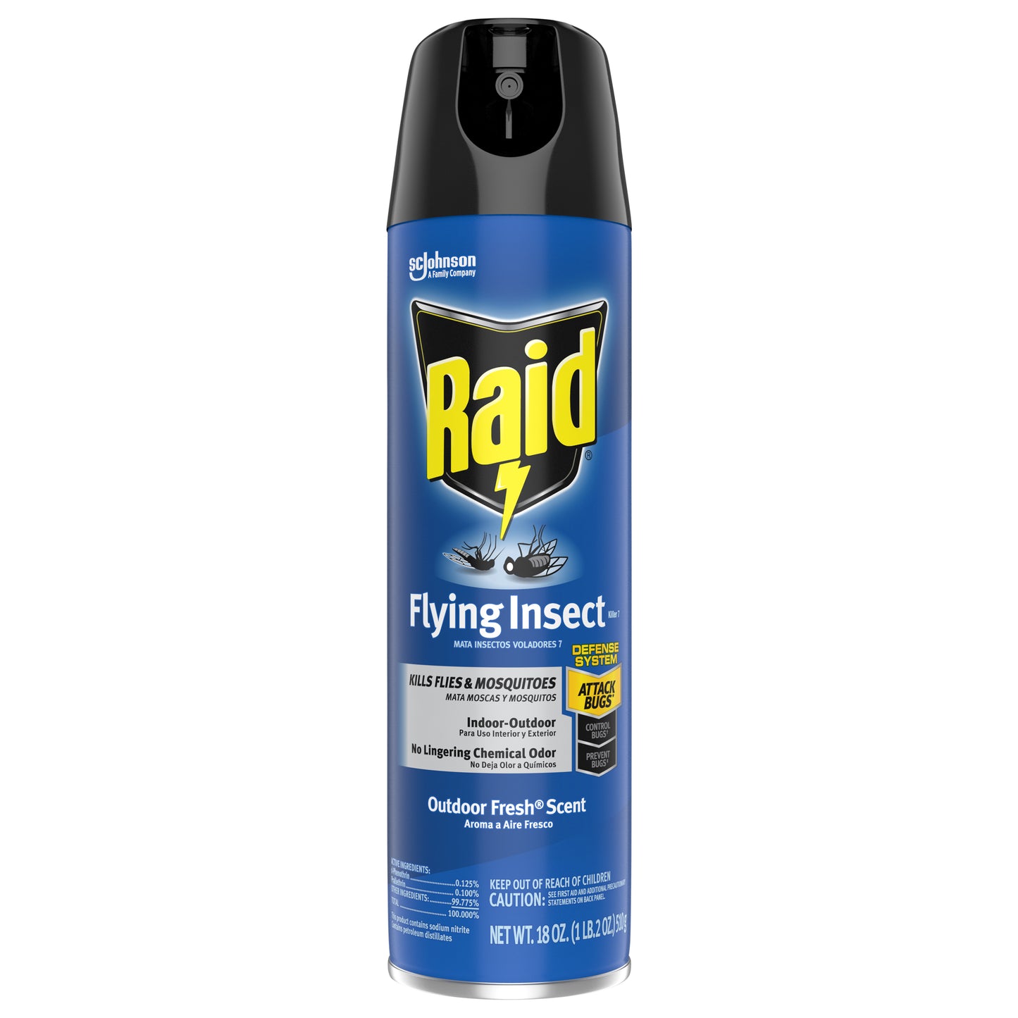 Raid Outdoor Fresh Scent Flying Insect Killer 18 oz
