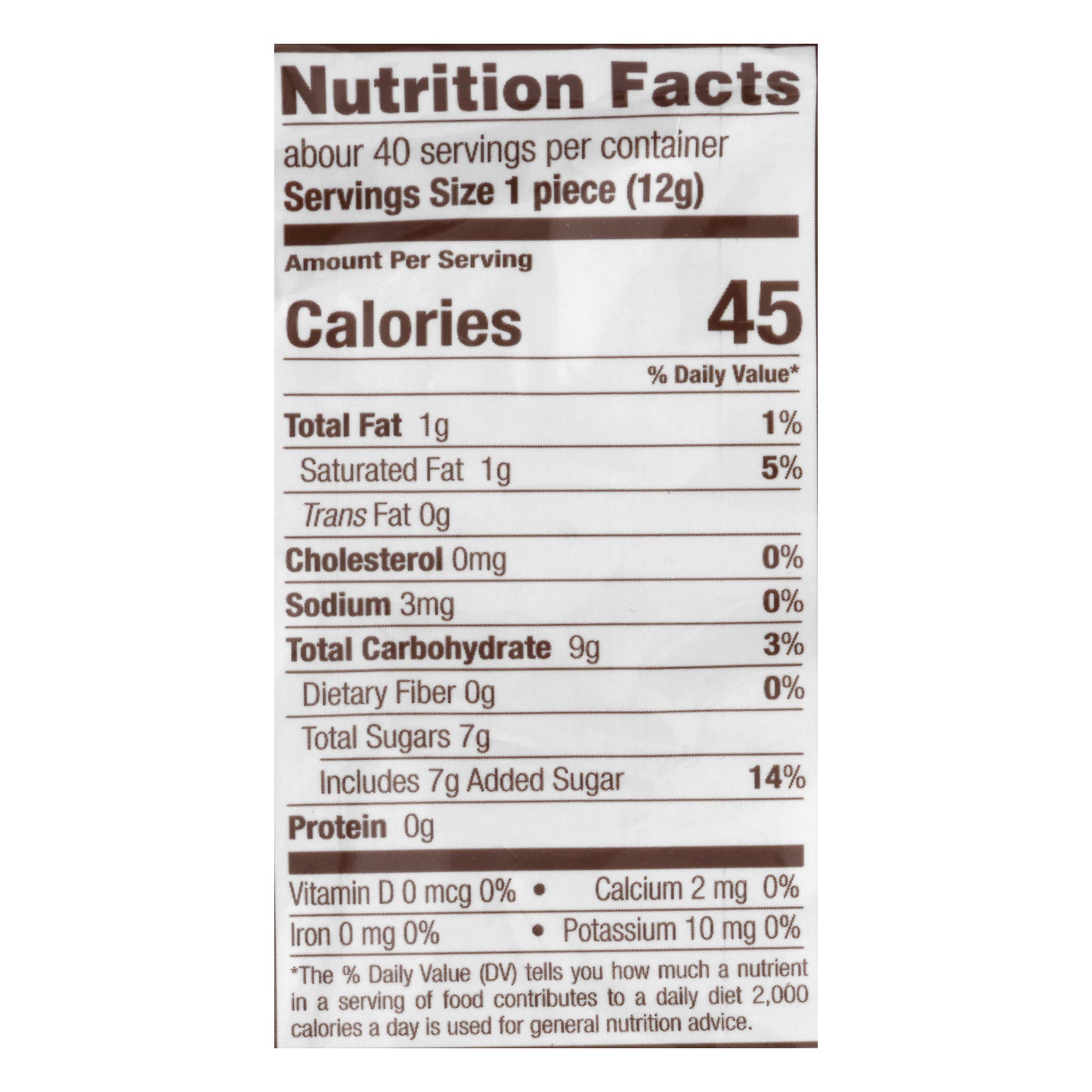 De La Rosa Coated Chocolate Marshmallows 40.0 ea