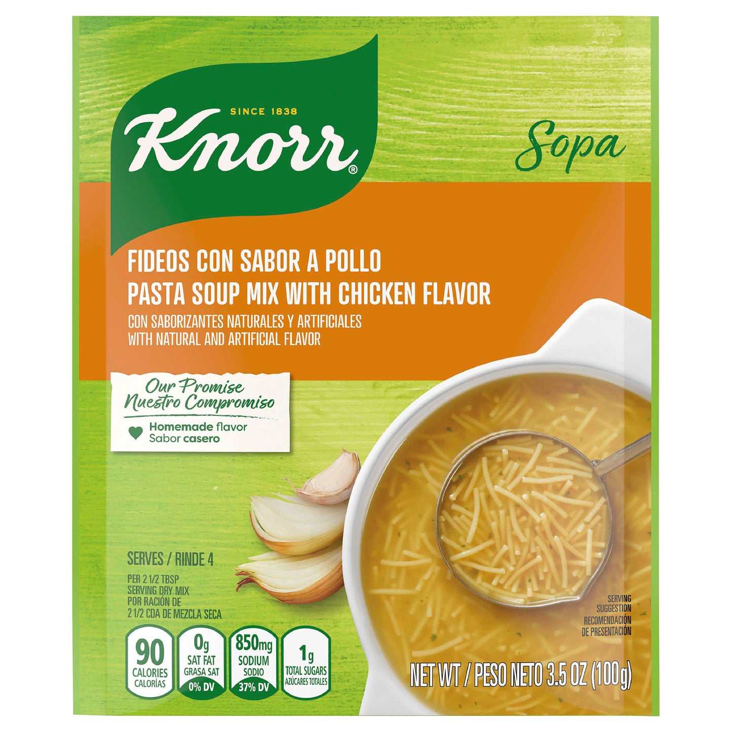 Knorr With Chicken Flavor Pasta Soup Mix 3.5 oz