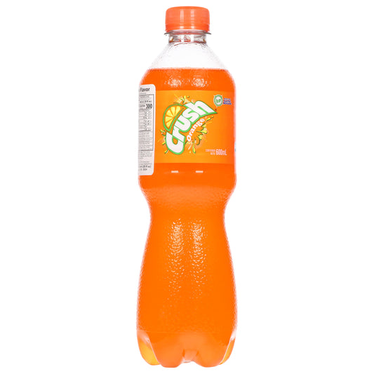 Crush Carbonated Orange Flavor Soft Drink 600 ml