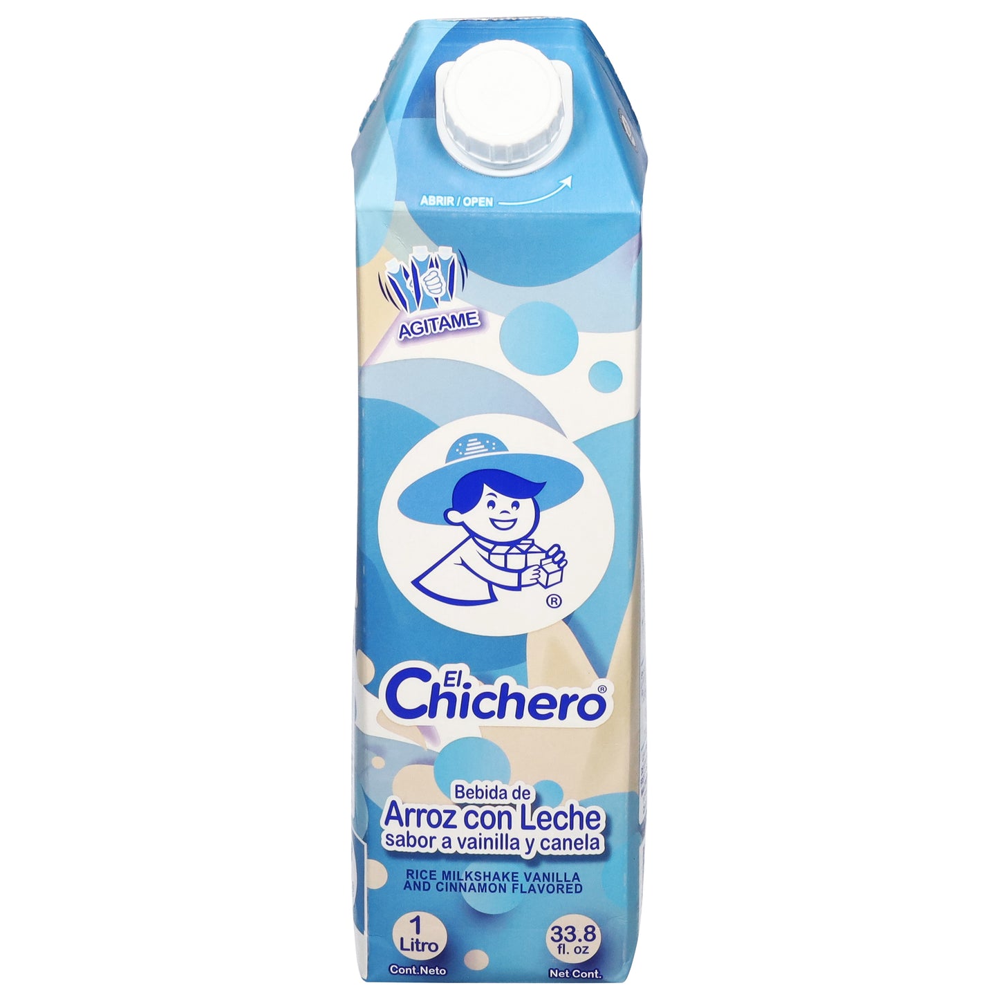 Batido de Leche de Arroz con Sabor a Vainilla y Canela El Chichero 33.8 fl oz