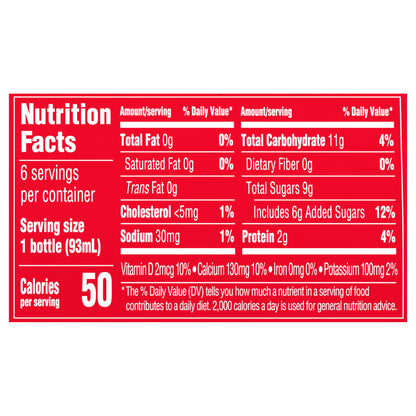 Danimals Swingin' Strawberry Banana Smoothies, 3.1 Fl. Oz. Bottles, 6 Count