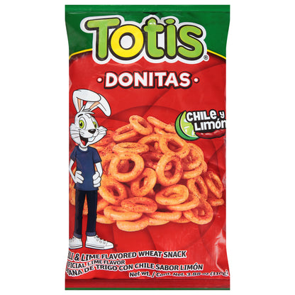 Totis Chili & Lime Flavored Donitas 3.88 oz