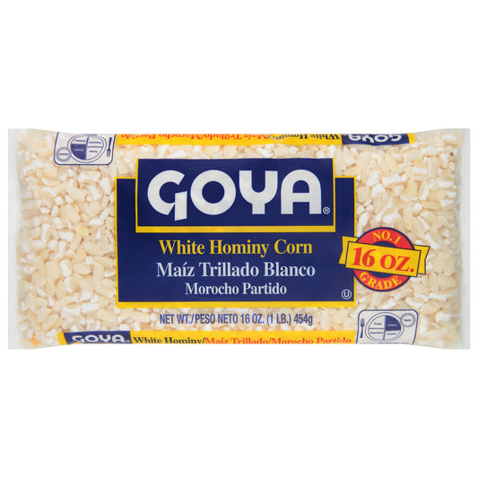 Goya White Hominy Corn 16 oz