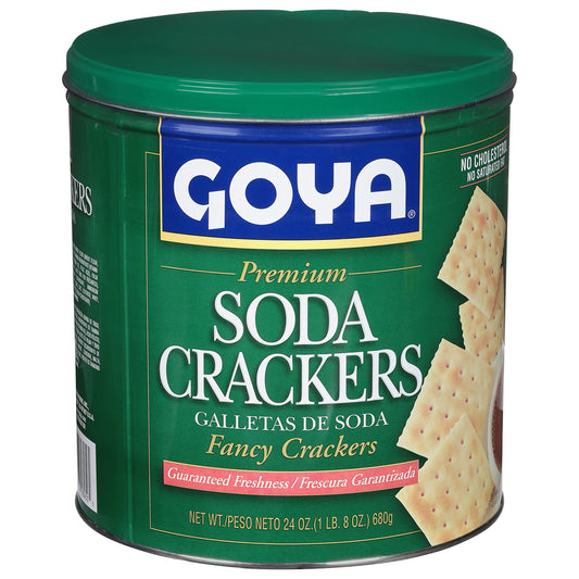 Goya Fancy Premium Soda Crackers 24 oz