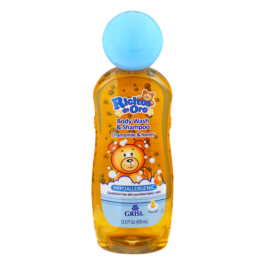 Ricitos de Oro Manzanilla & Miel Jabón Líquido & Champú 13.5 oz