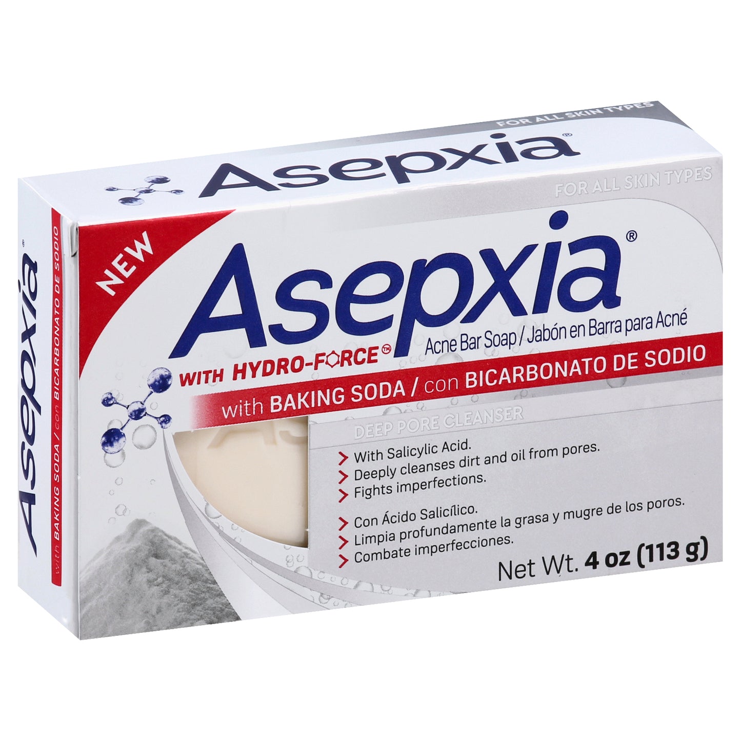 Asepxia with Hydro-Force Acne Bar Soap 4 oz