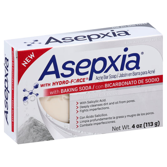 Asepxia with Hydro-Force Acne Bar Soap 4 oz