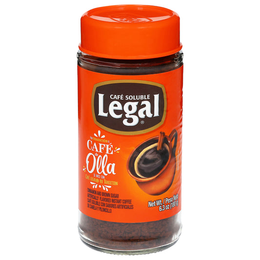 Legal Cinnamon and Brown Sugar Instant Coffee 6.3 oz