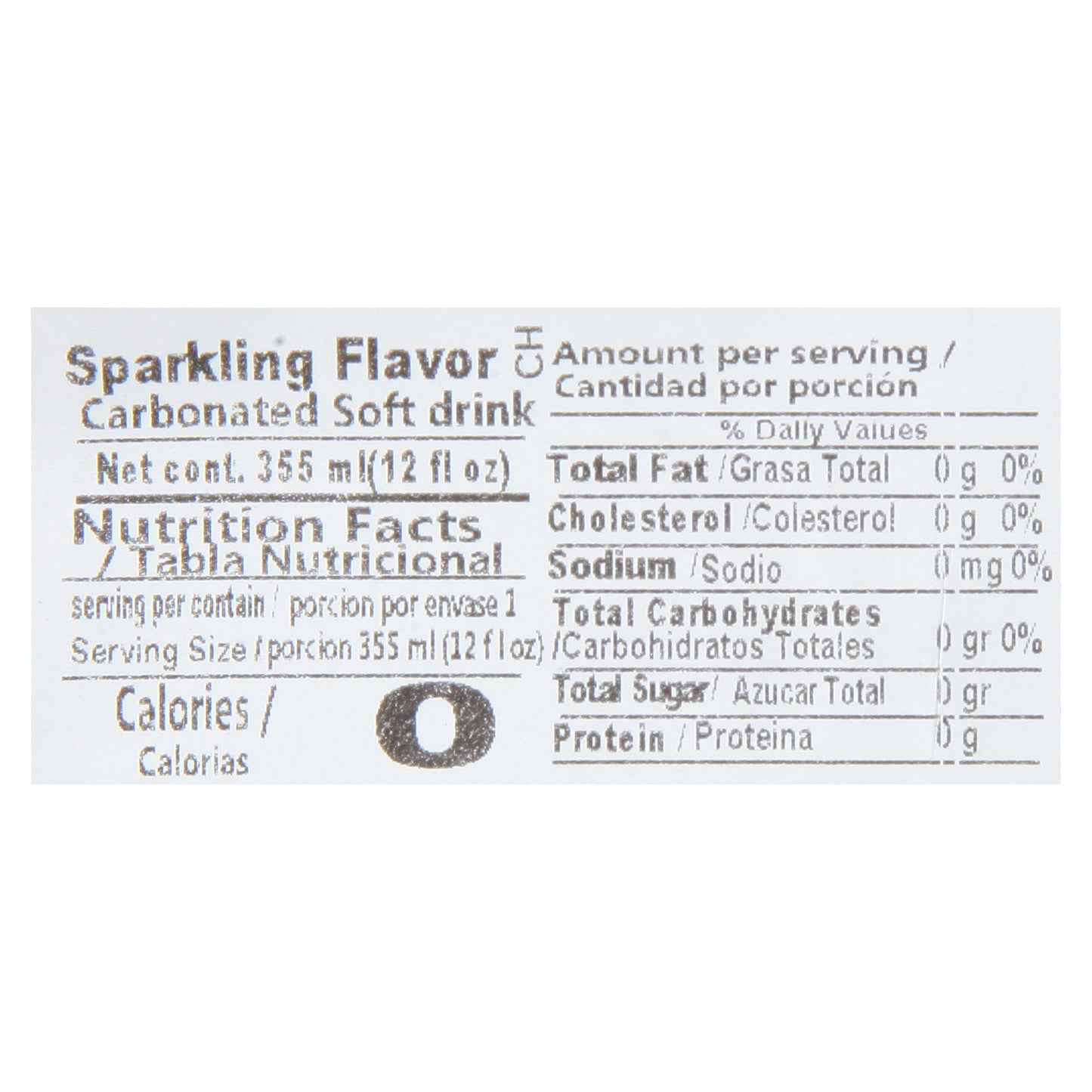 Salutaris Sparkling Flavor Carbonated Soft Drink 355 ml