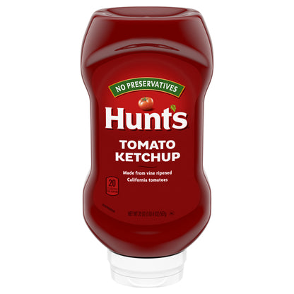 Hunt’s Tomato Ketchup, 20-oz. Squeeze Bottle