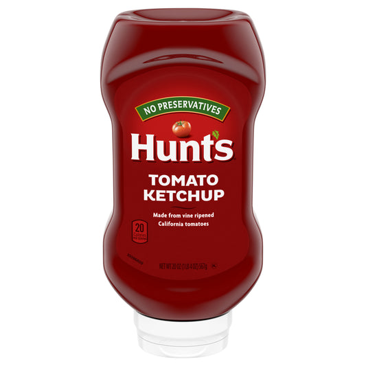 Hunt’s Tomato Ketchup, 20-oz. Squeeze Bottle