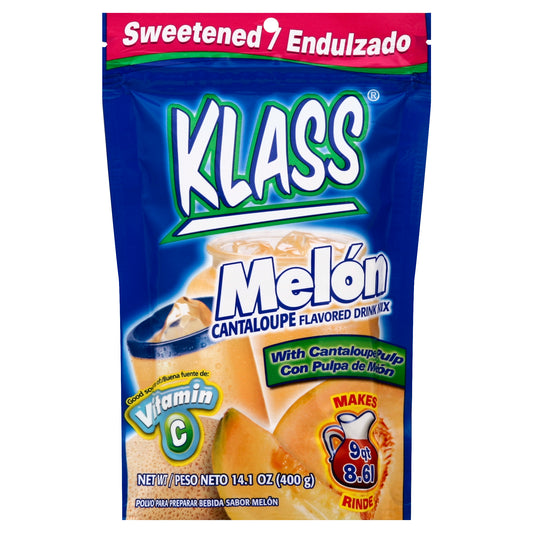 Klass Cantaloupe Drink Mix 14.1 oz