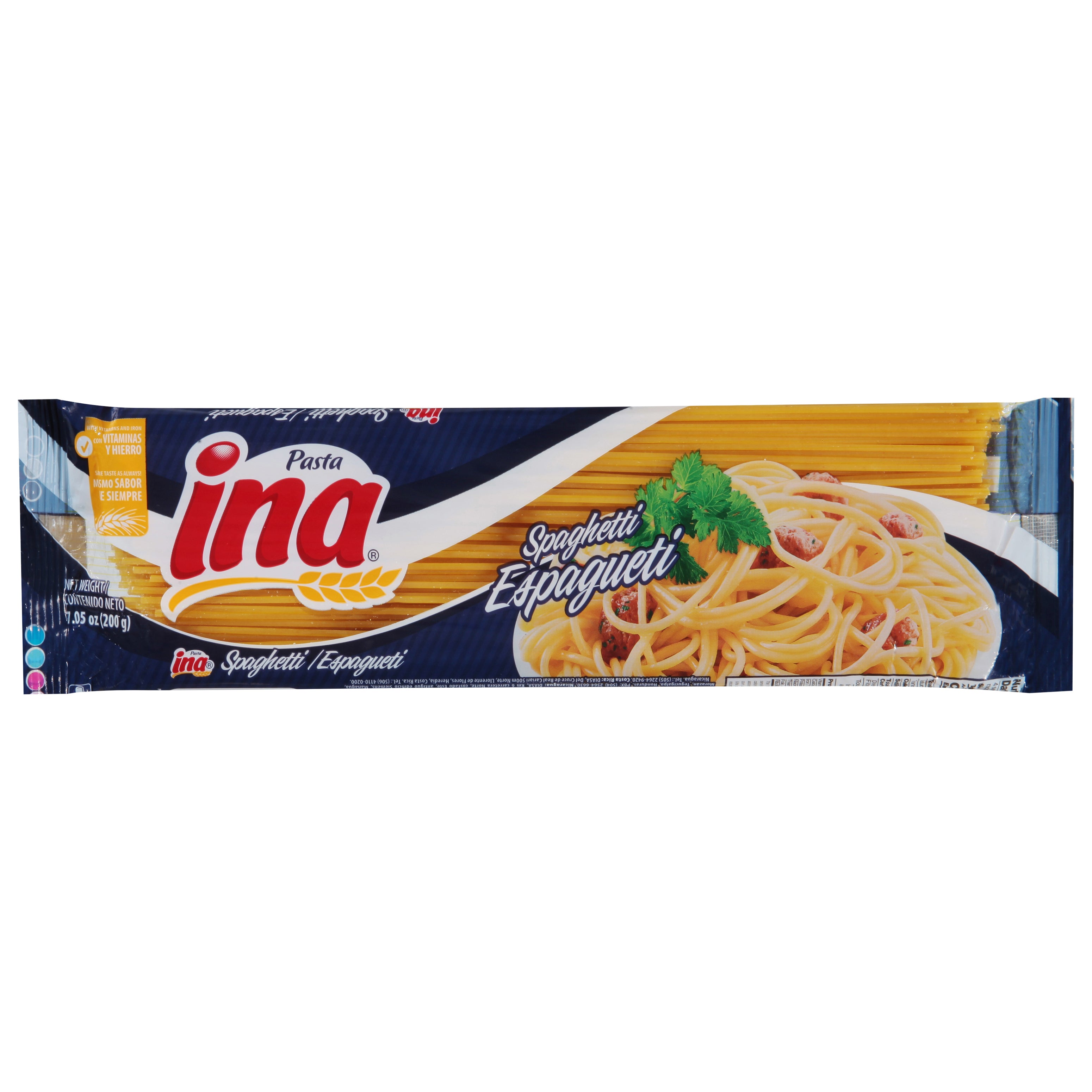 Ina Spaghetti 7.05 oz – El Gran Valle Verde