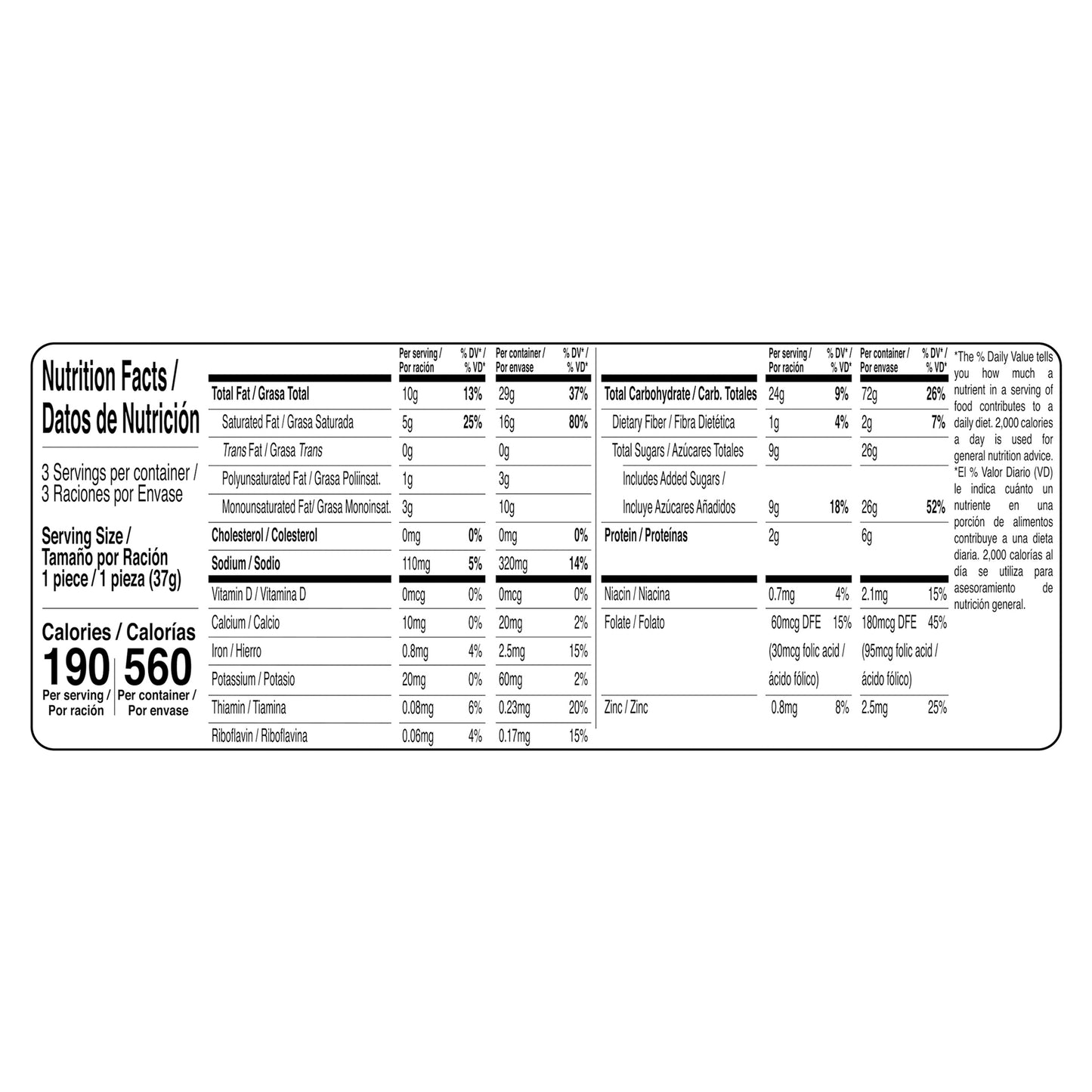 Bimbo Doroditas SS 3 Ct 3.88 Oz
