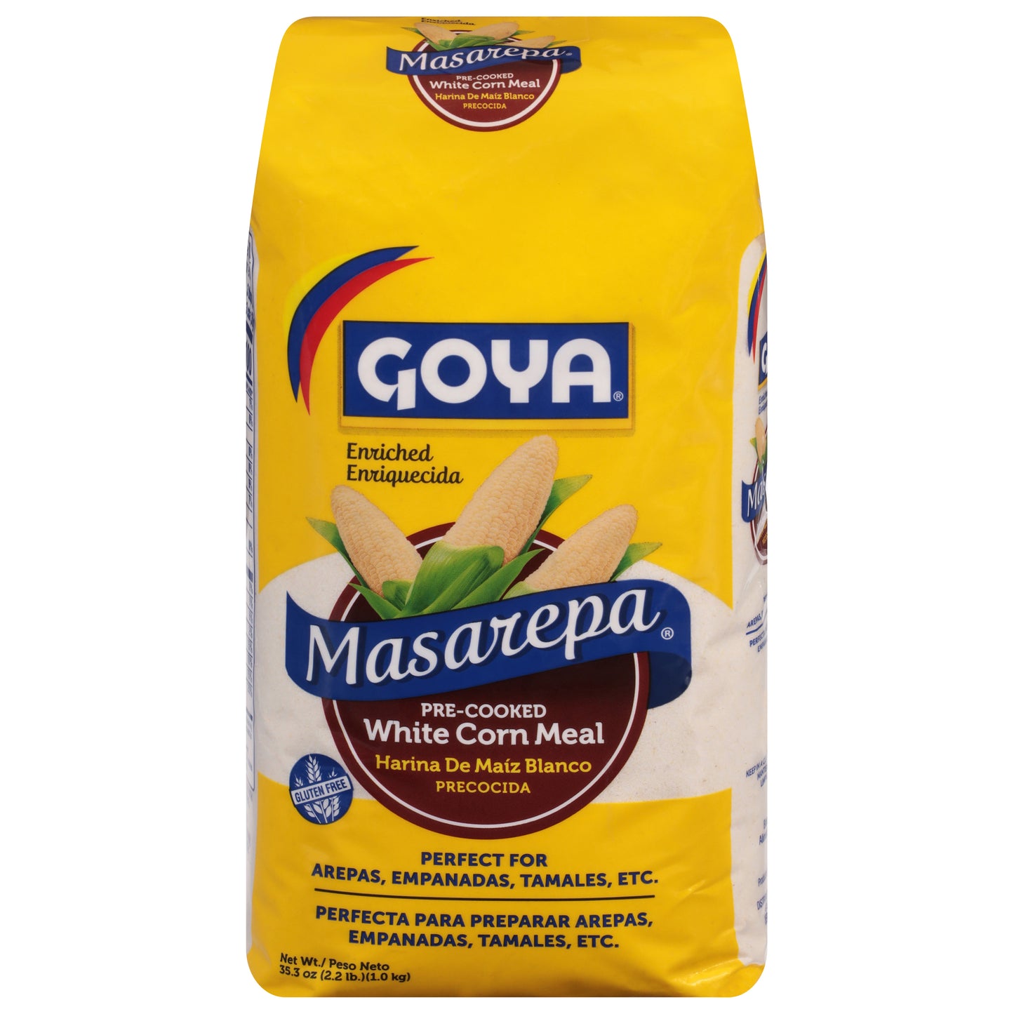 Goya Masarepa Pre-Cooked White Corn Meal 35.3 oz