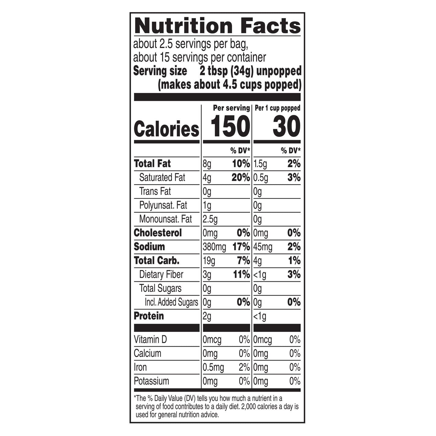 ACT II Movie Theater Butter Microwave Popcorn, 6-Count 2.75-oz. Bags