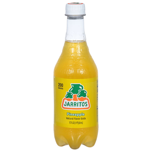 Jarritos Pineapple Soda 17.7 fl oz