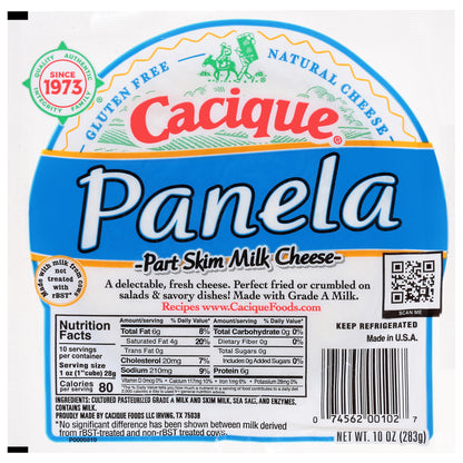 Cacique Panela Part Skim Milk Cheese 10 oz