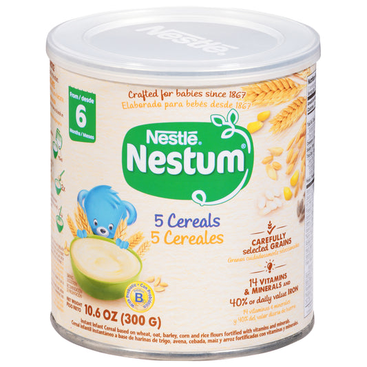 Nestum Infant Instant 5 Cereals Toddler 10.6 oz