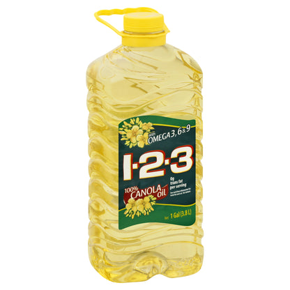 1 2 3 Canola Oil 1 gl