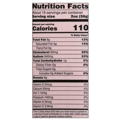 Tropical Popular Chicken and Pork Salami Popular 30.4 oz