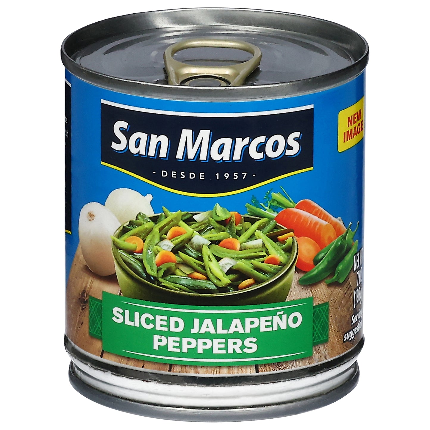 San Marcos Sliced Jalapeno Peppers 7 oz