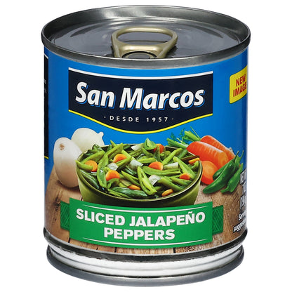 San Marcos Sliced Jalapeno Peppers 7 oz