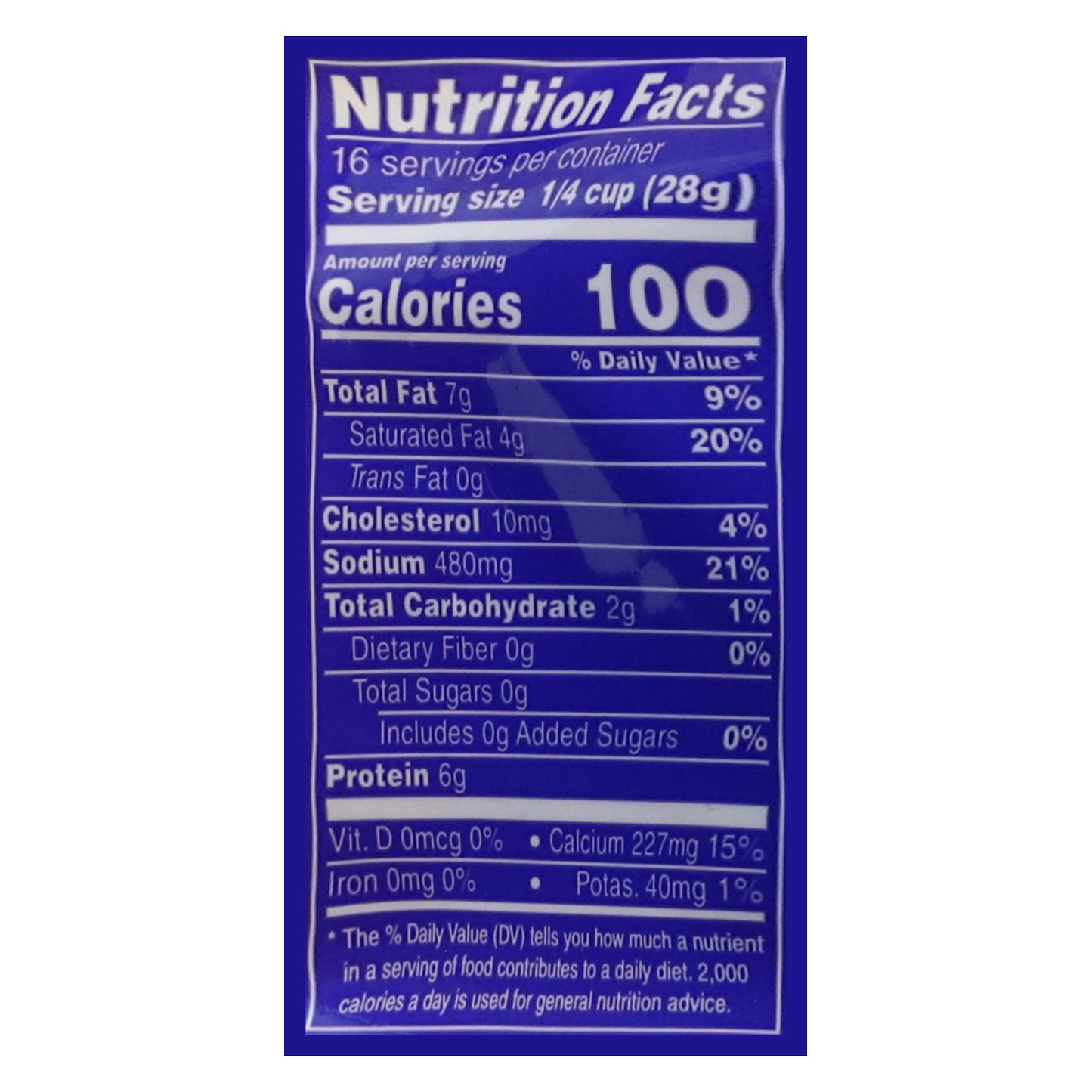 FUD Mexican Style Cotija Grating Cheese 16 oz