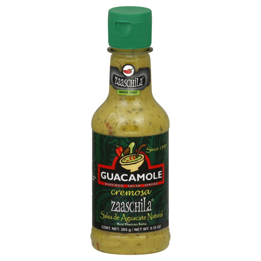 Zaaschila Guacamole 9.35 oz - GUACAMOLE AVACADO SALSA SPREAD