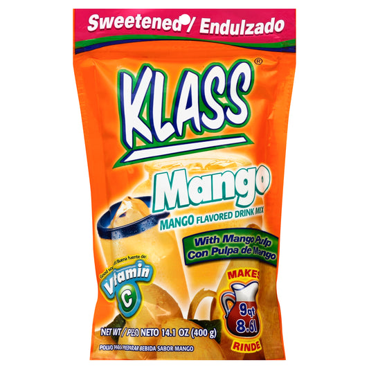 Klass Mango Drink Mix 14.1 oz