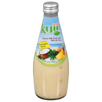 Kuii Pineapple Flavor Coconut Milk Drink with Nata De Coco 9.8 fl oz